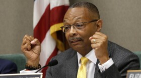 In this April 9, 2019 file photo, Assemblyman Reginald Jones-Sawyer, D-Los Angeles, chairman of the Assembly Public Safety Committee speaks during a hearing in Sacramento, Calif. 