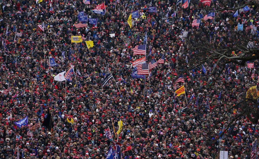 Two weeks ago, after Trump supporters listened to the president speak, a mob stormed the U.S. Capitol, forcing members of Congress and the vice president to take cover.