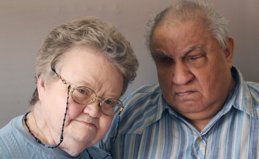 Raymond Washburn, 68, operated a snack bar on the 4th floor of the Murrah Federal building. He's been blind since he was a child, but when the bombing happened, he led several people to safety. He spoke with his wife, Mary Lou, 70.