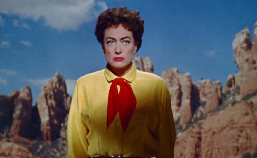 Joan Crawford stars in the cult classic "Johnny Guitar," restored to its original color.