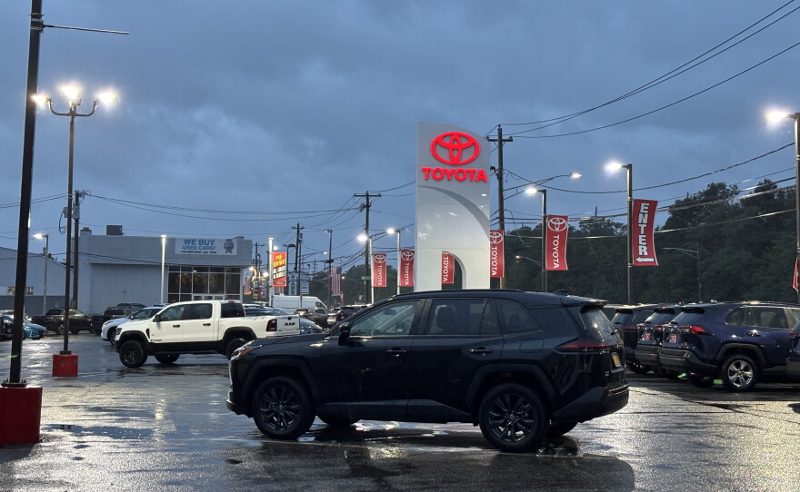 The Toyota franchise in Massapequa, New York, has seen a banner year of hybrid sales.