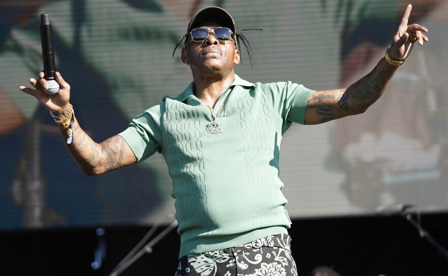 File photo of Coolio performing on day three of Riot Fest on Sept. 18, 2022, at Douglass Park in Chicago. 