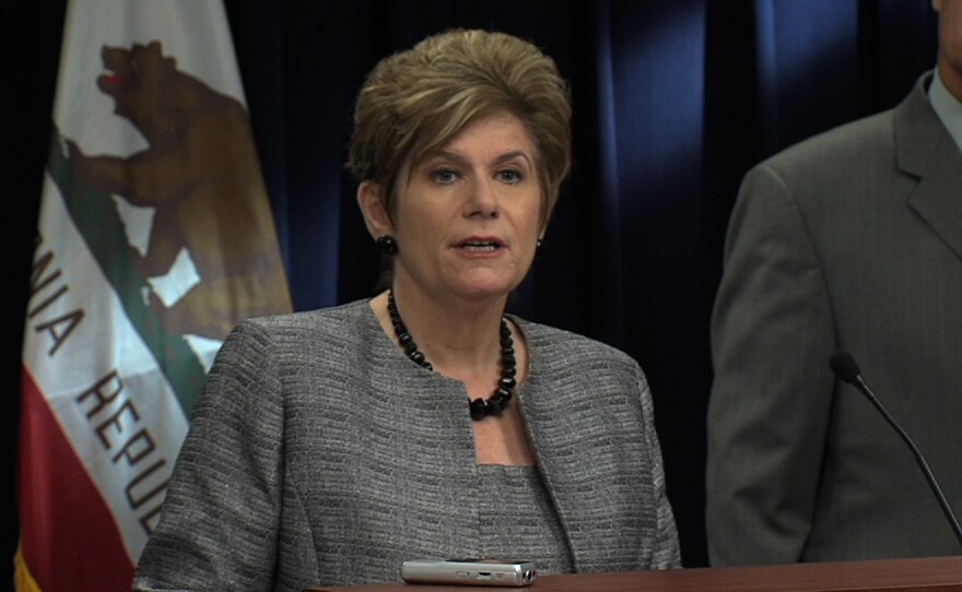District Attorney Bonnie Dumanis speaks to the media, Aug. 20, 2013.