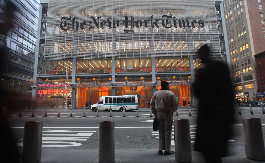 Edward Snowden didn't trust The New York Times with his revelations about the National Security Agency because the newspaper had delayed publishing a story about NSA secrets a decade earlier.