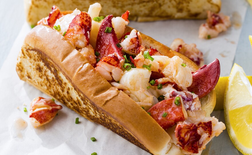 Hot Buttered Lobster Rolls