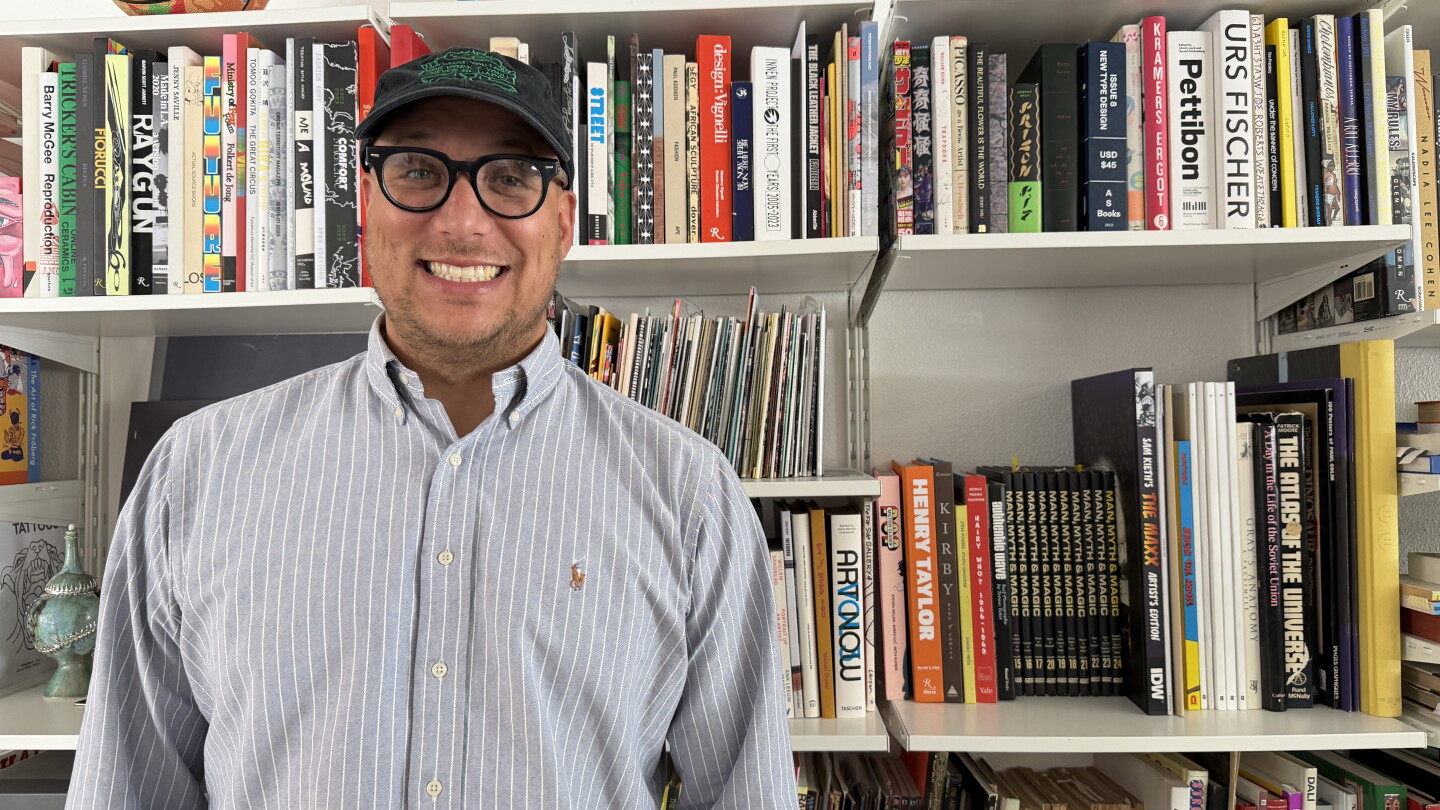 Taylor Johnson is founder of Mortis Studio, a San Diego animation and creative house, shown on July 24, 2026.