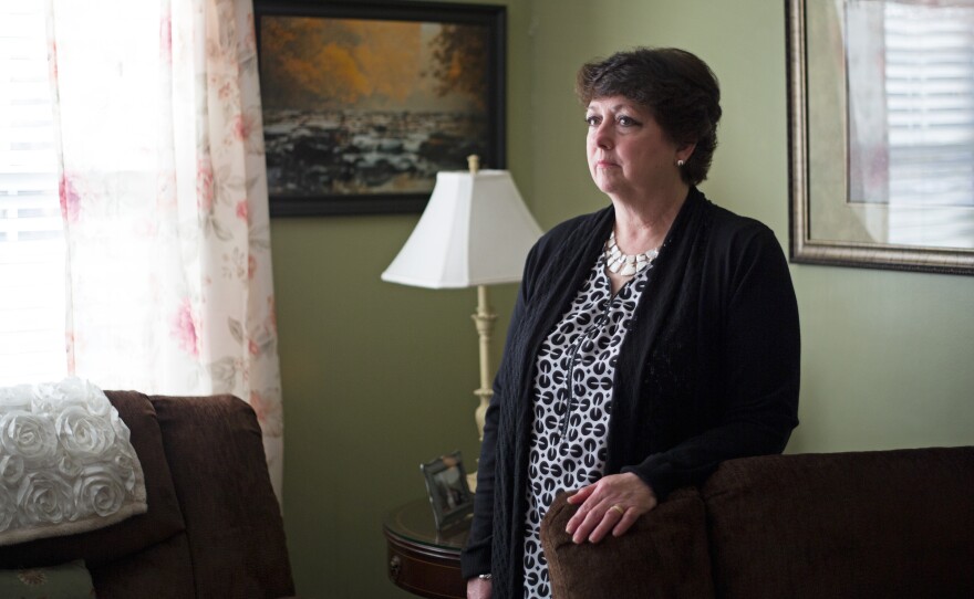 Karen Wilson has forgiven her father's killer but does not agree with his release from prison.