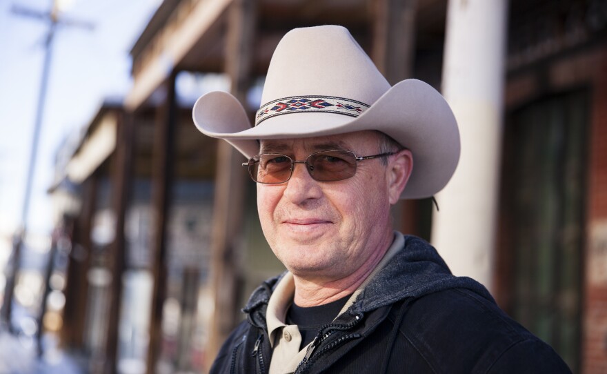 Storey County Sheriff Gerald Antinoro, here in Virginia City, Nev., is being sued for sexual harassment by his former chief deputy, Melanie Keener.