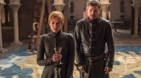 Lena Headey, left, and Nikolaj Coster-Waldau in "Game of Thrones," which premiered its seventh season on Sunday, July 16.