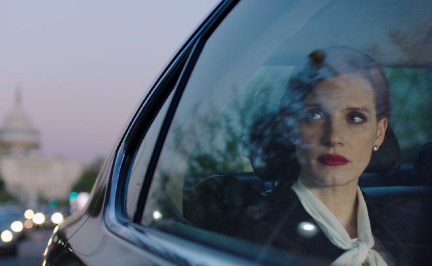 Jessica Chastain got to play the kind of role usually reserved for men in "Miss Sloane," a film that allowed the woman to be the smartest one in the room.