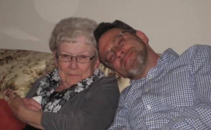 Dorothy Taffner and her son David Taffner bonded over their love of crossword puzzles.
