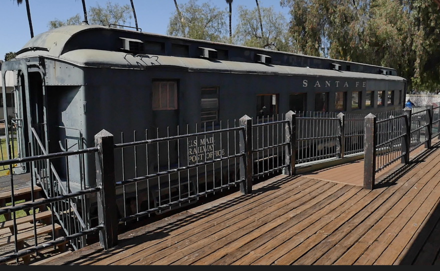 A 1920's Pullman rail train car