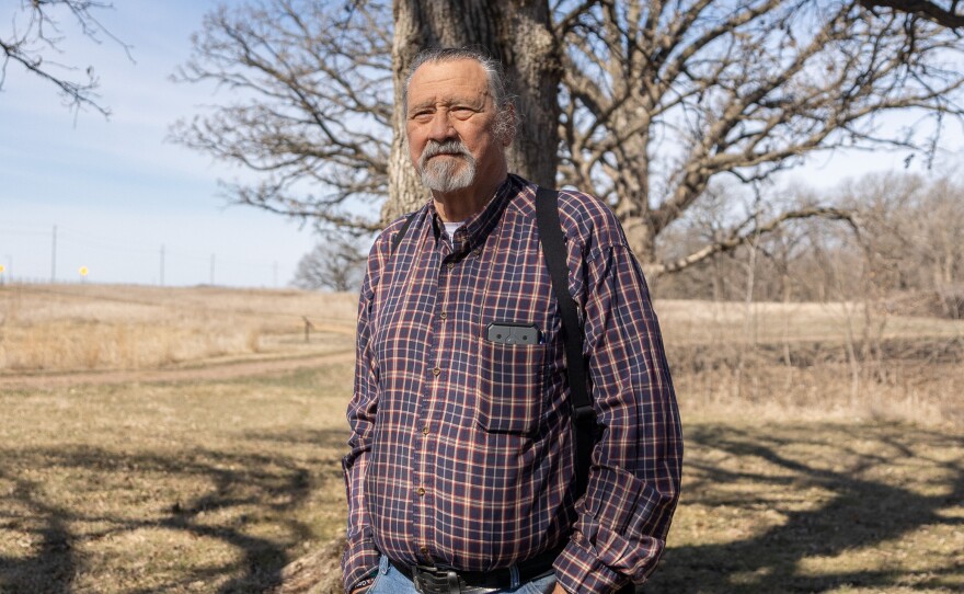 John Robertson is a member of the Sisseton Wahpeton tribe and a descendant of Minnesota Dakotas.