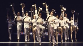 "A Chorus Line" finale, 1975.