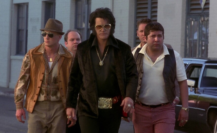 Bruce Campbell (center) plays Elvis in the reimagining of the singer's life in "Bubba Ho-Tep."