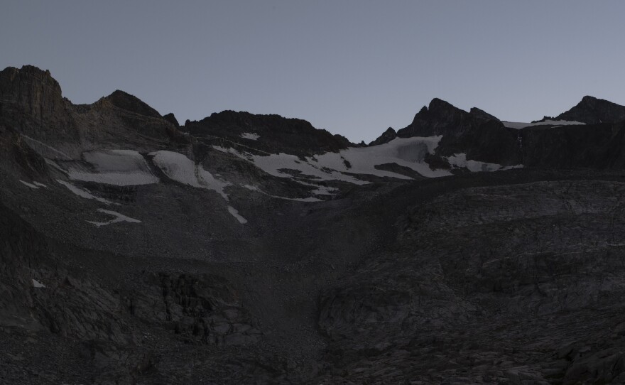 Yosemite's Lyell Glacier in a 2018 photo.