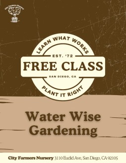Water Wise Gardening