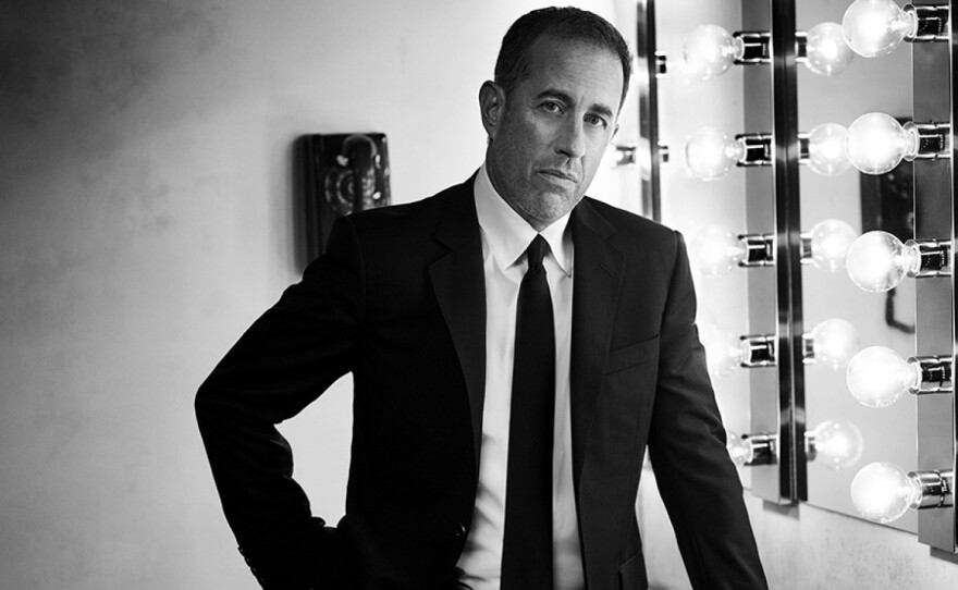 A 2019 promotional photo of comedian Jerry Seinfeld.