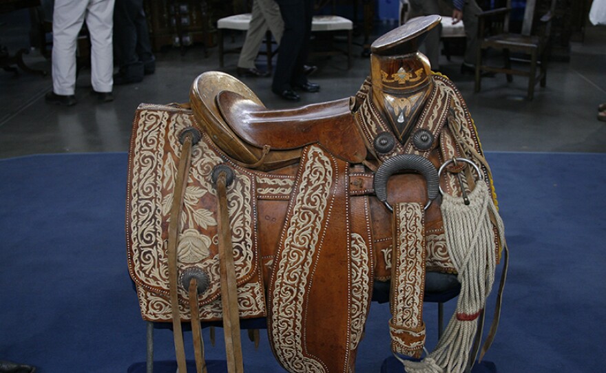 A Mexican Charro saddle, ca. 1940 appraised by Bruce M. Shackelford in Tucson, Ariz.