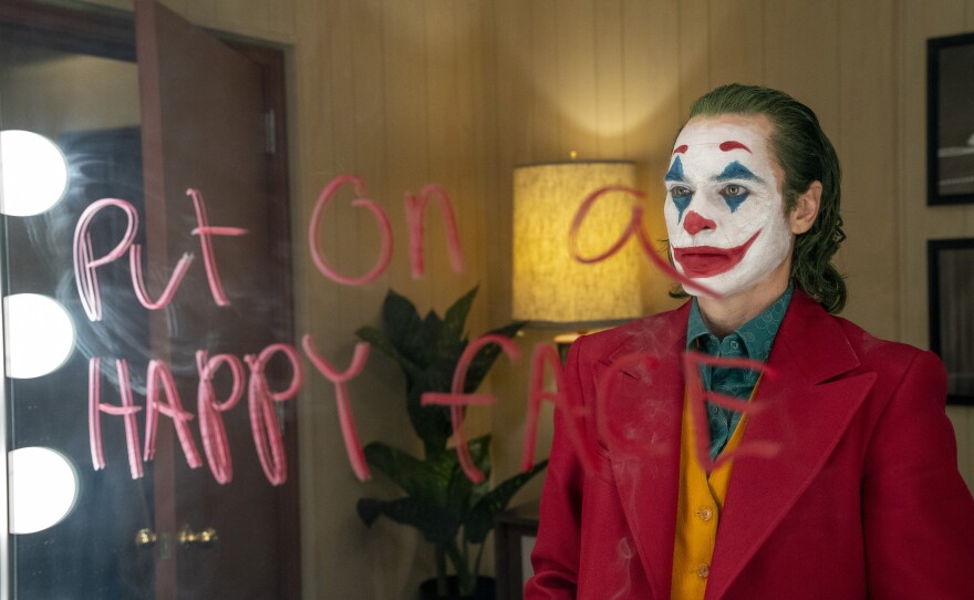 Joaquin Phoenix is Arthur Fleck in the DC origin film "Joker."