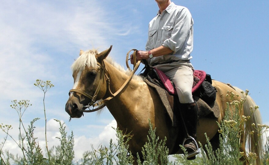Author P.J. O'Rourke writes that while trekking through Kyrgyzstan's Tian Shan Mountains, he fell in love with his horse, whom he named Trigger. But that doesn't mean he loved the trip.