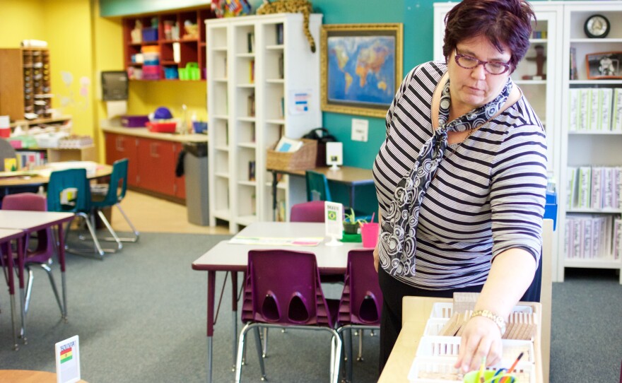 Tanya Streicher, a teacher at Gilpin, says she doesn't think choice is working well for students from lower socioeconomic backgrounds.