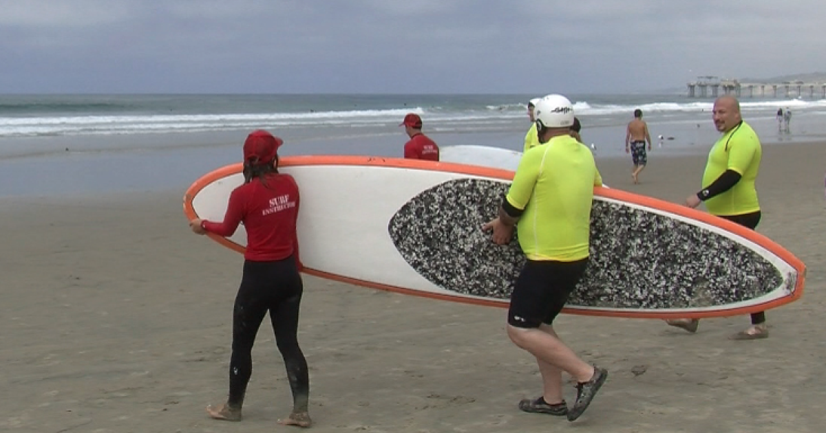 Injured Veterans Find Healing In Surfing At Summer Sports Clinic KPBS Public Media