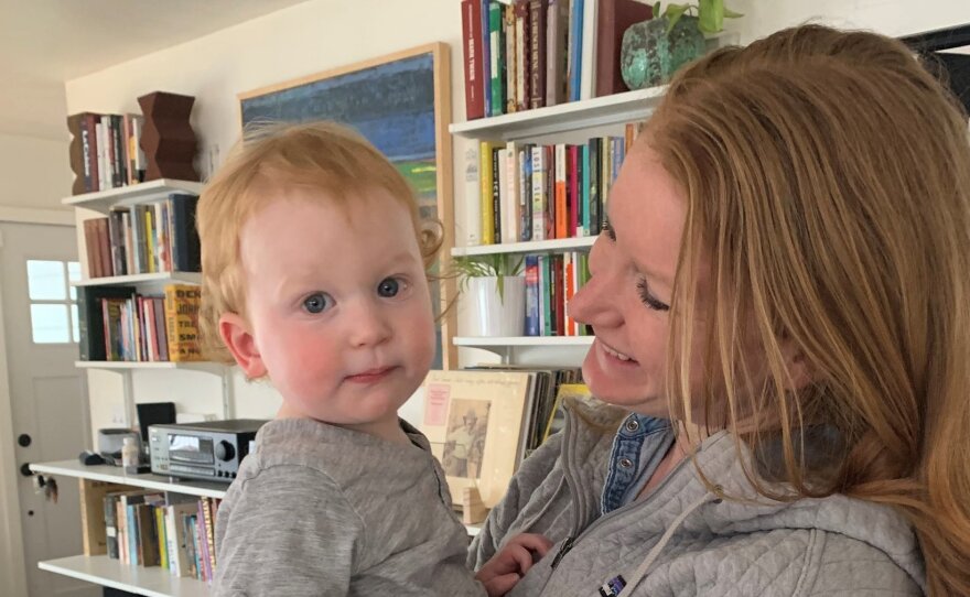 Melissa Burgess and her husband experienced symptoms of COVID-19 but weren't able to get tested, which raised concern about exposing their young son.