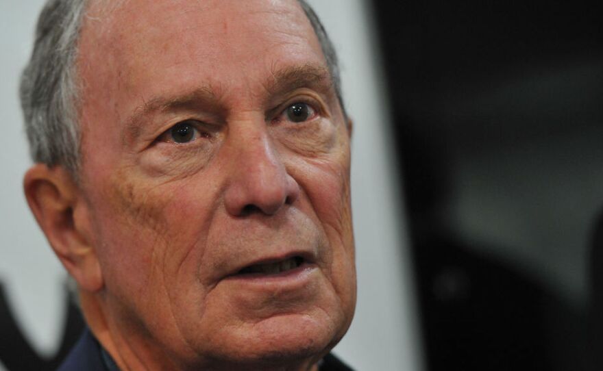 Former New York City Mayor Michael Bloomberg called President Trump "a threat to our country" but warned, "We cannot allow the primary process to drag the party to an extreme that would diminish our chances in the general election" and give Trump four more years.