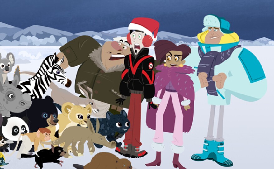 In the tradition of "Curious George: A Very Monkey Christmas" and "The Cat in the Hat Knows a Lot About Christmas!," "Wild Kratts: A Creature Christmas" is a one-hour holiday special event, premiering Wednesday, Nov. 25, 2015 on PBS KIDS. In this one-hour special, it’s Christmas time and the Wild Kratts are taking a break from creature adventuring to celebrate. But when the Wild Kratts receive an alert that their favorite creatures are suddenly disappearing around the globe, their holiday party quickly turns into a rescue mission.