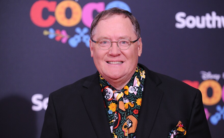 John Lasseter at a movie premiere at El Capitan Theatre earlier this month in Los Angeles.