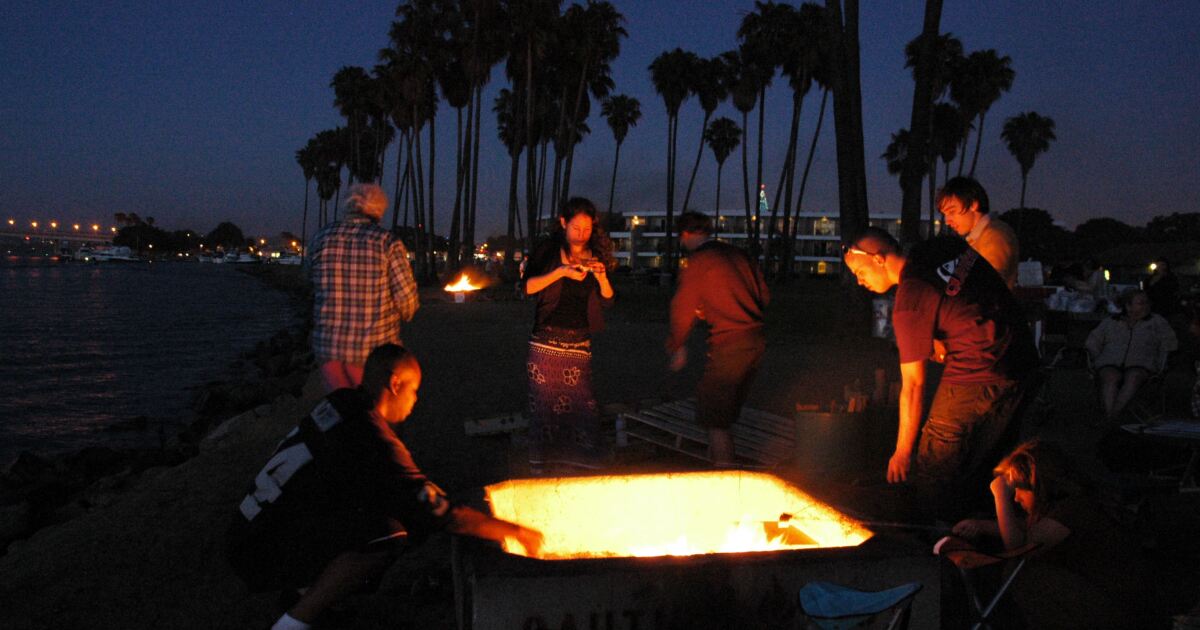 Beach Fire Pits Saved For Another Year KPBS Public Media