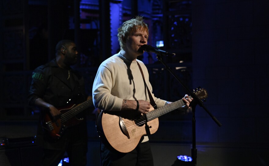 Ed Sheeran.
