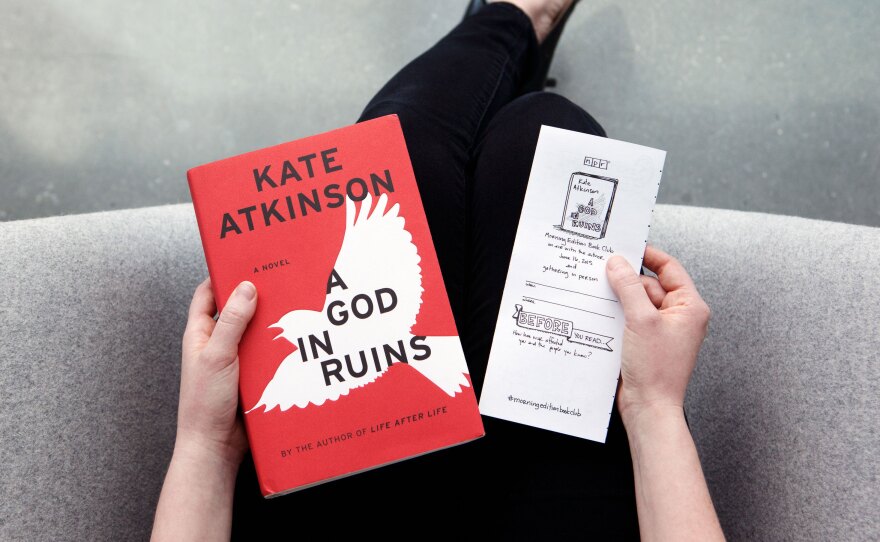 <em>A God in Ruins</em> by Kate Atkinson is May's <em>Morning Edition </em>book club selection. We'll talk with Atkinson on June 16. Read along with us, and send us your questions and comments about the book. <em>(Book guide by Veronica Erb/NPR)</em>