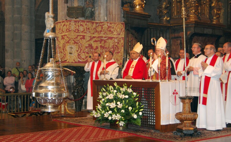 Pilgrim’s Mass at Santiago de Compostela Cathedral.