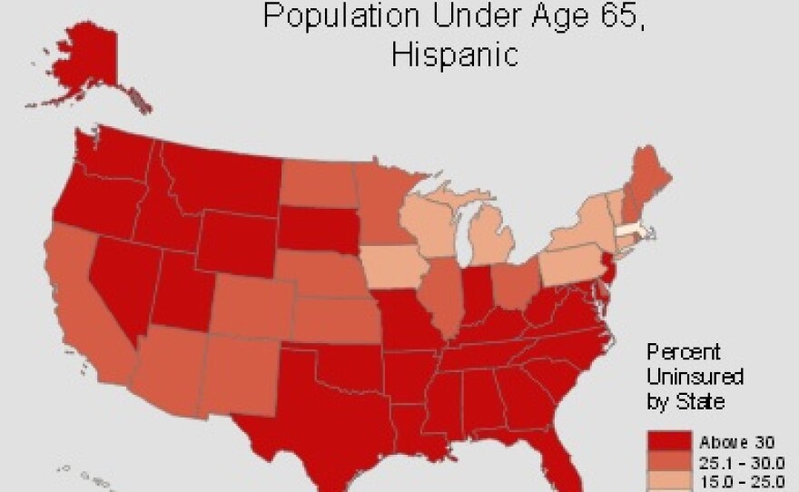 Uninsured Rates Remain High Across The Southwest