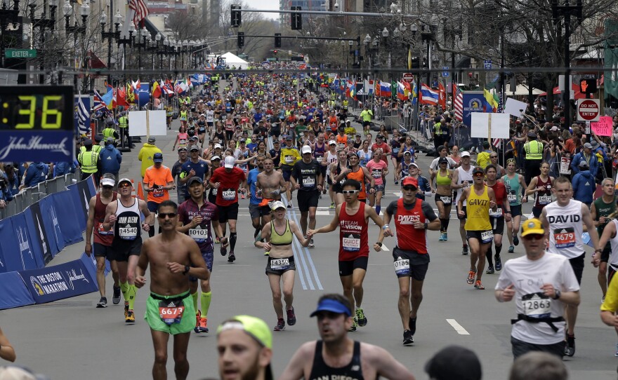 Adidas apologized for its "insensitive" choice of words in a marketing email to customers sent a day after the 121st Boston Marathon.