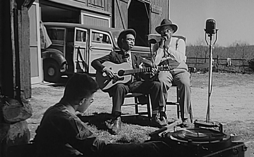 Film still. "Projections Of America: Movies In Wartime" is an engaging documentary that weaves interviews with filmmakers, audience members, and film critics with excerpts from a number of the "Projections of America" films.