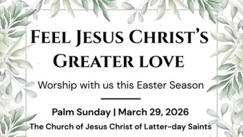 Palm Sunday Service – Community Invitation