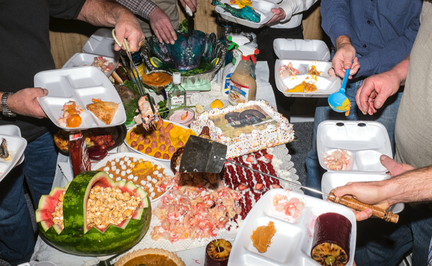 Chris Maggio, from the series Male Chef Thanksgiving, 2013