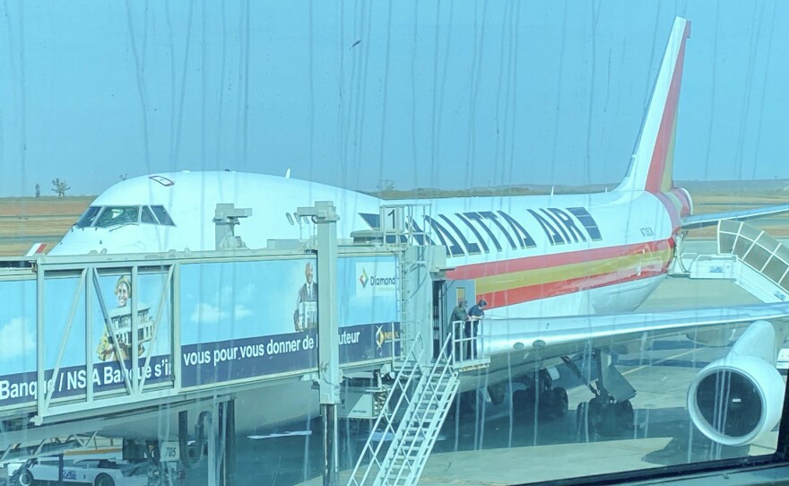 A recent flight from Senegal brought some 150 people back to the U.S., due to the coronavirus. The crew were wearing personal protective equipment — but when the flight landed, its passengers were taken to baggage claim, rather than to a health checkpoint. one passenger reported.