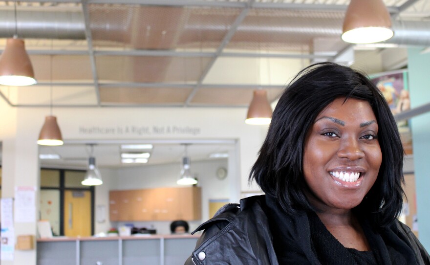 Whitnie Momah, 29, says she would be uninsured without the expansion of health coverage offered under the Affordable Care Act. As a nursing student, she signed up for a low-cost plan on HealthCare.gov, saying, "It's been a huge blessing for me."