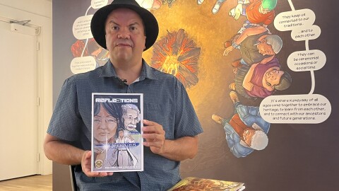 Comic book creator Chag Lowry 