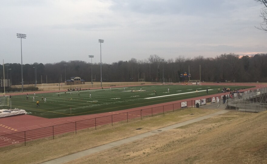 Spartanburg High School is a polling place in Saturday's South Carolina Republican Primary.