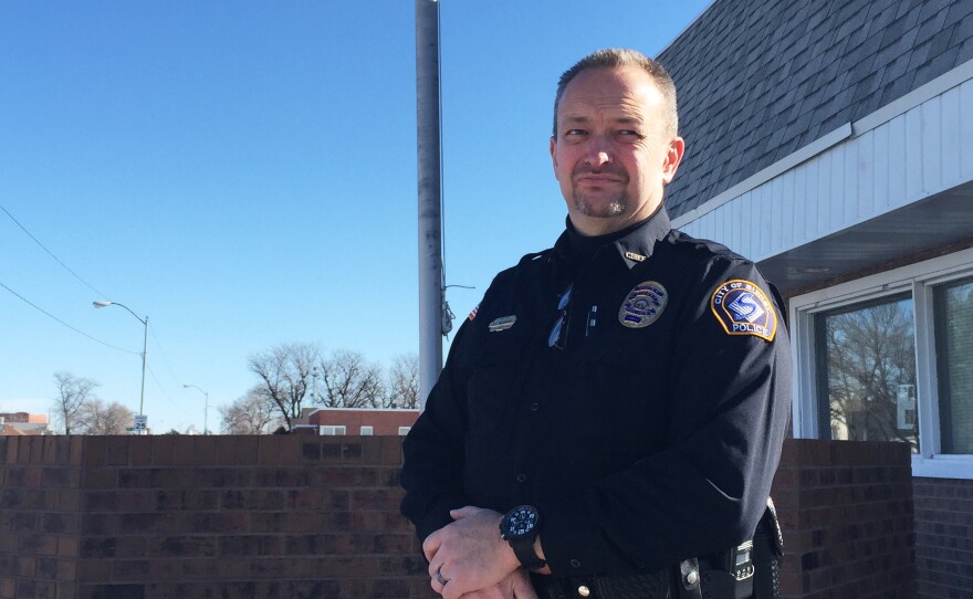 In Sidney, Neb., Police Chief B.J. Wilkinson says there's been a 50 percent increase in marijuana-related offenses in the year since neighboring Colorado legalized the drug.