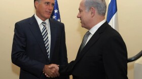 Mitt Romney meets Prime Minister Benjamin Netanyahu in Jerusalem on Jan. 13, 2011.