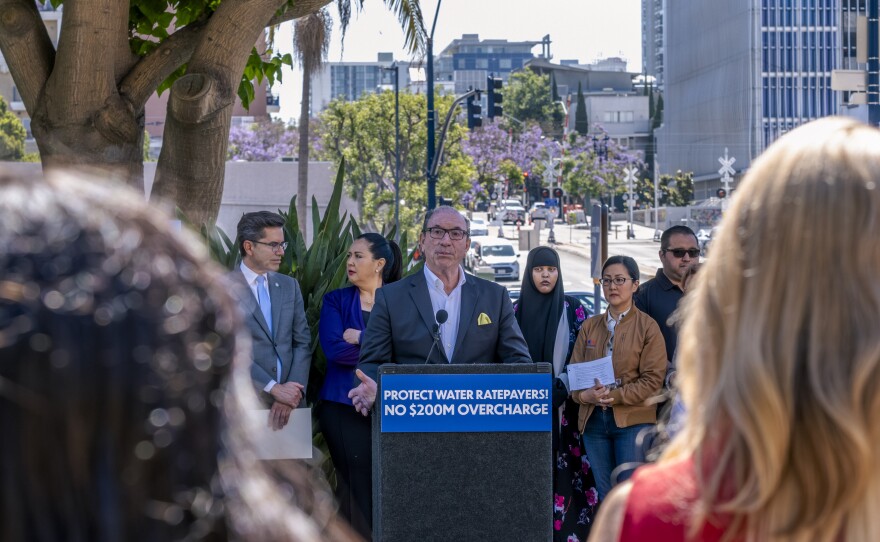 Chair of the San Diego County Water Authority, Mel Kats, says San Diego County has invested millions of dollars into its water infrastructure over the past 20 years, San Diego, July 7, 2023.