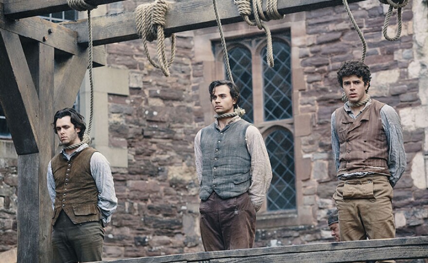 Tom York as Sam Carne and Harry Richardson as Drake Carne.