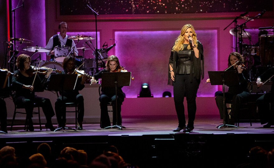 Trisha Yearwood at the live taping at DAR Constitution Hall in Washington, D.C.