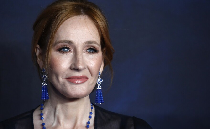 J.K. Rowling attends the U.K. premiere of "Fantastic Beasts: The Crimes Of Grindelwald" at Cineworld Leicester Square on November 13, 2018 in London, England.